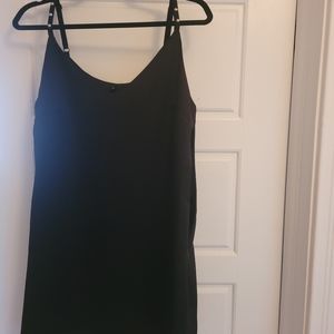 Design lab black lined dress